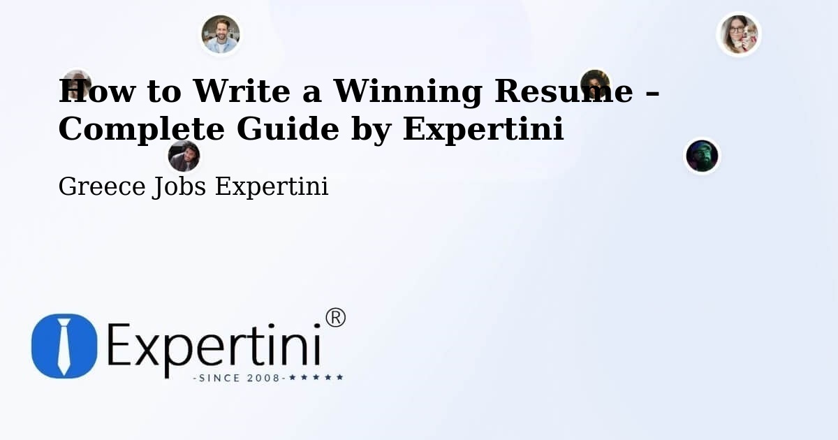 Resume Writing Guide for Job Seekers – Polykárpi - Polykárpi, Greece Jobs Expertini